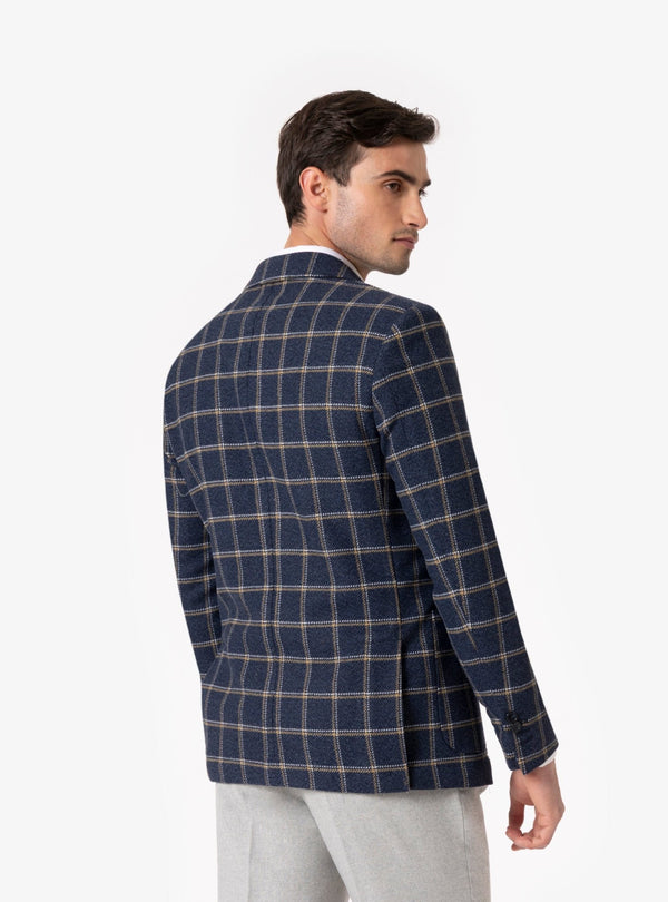 Etna – Giacca Uomo in Lana a Quadri - Fusaro Antonio dal 1893 - Fusaro Antonio