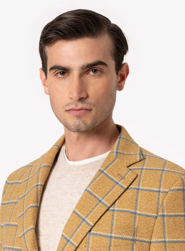 Etna – Giacca Uomo in Lana a Quadri - Fusaro Antonio dal 1893 - Fusaro Antonio