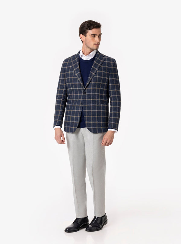 Etna – Giacca Uomo in Lana a Quadri - Fusaro Antonio dal 1893 - Fusaro Antonio