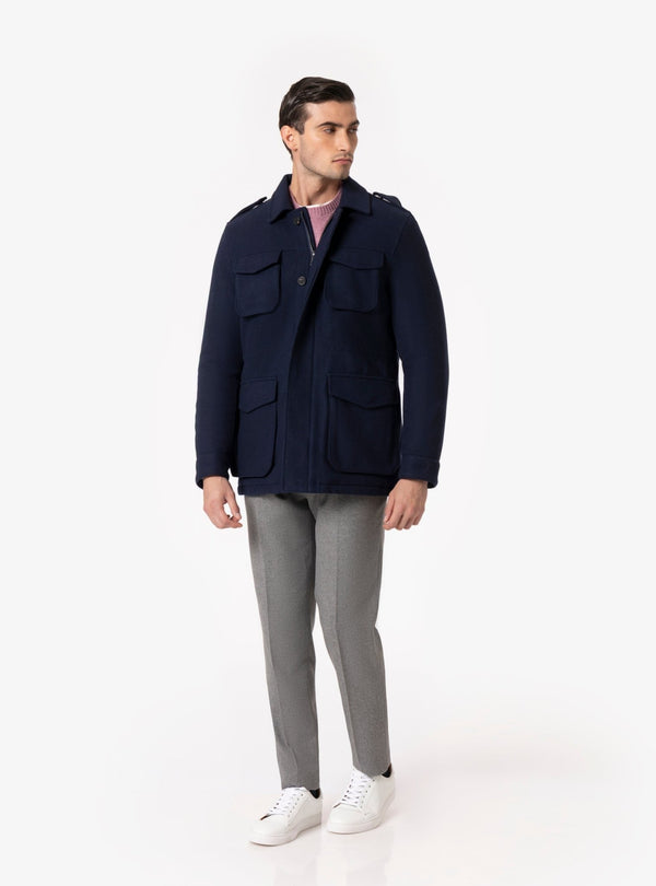 Etna – Sahariana Uomo in Lana Misto - Fusaro Antonio dal 1893 - Fusaro Antonio