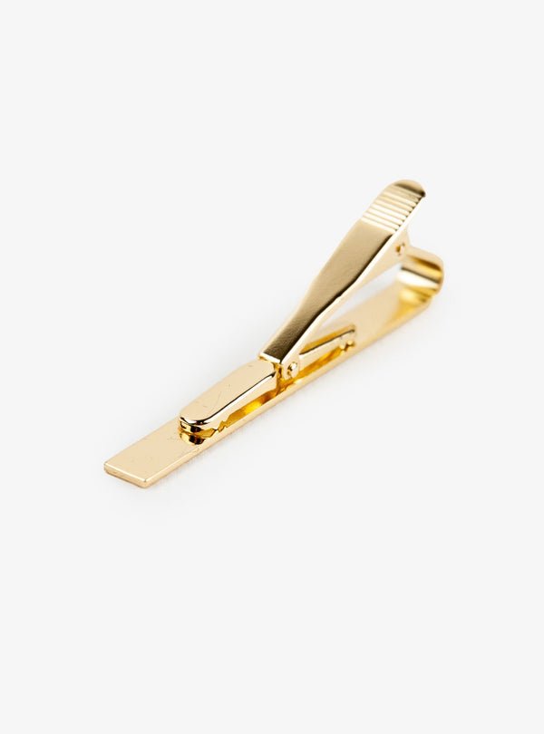 Fermacravatta Rettangolare con Logo Inciso - Stieg