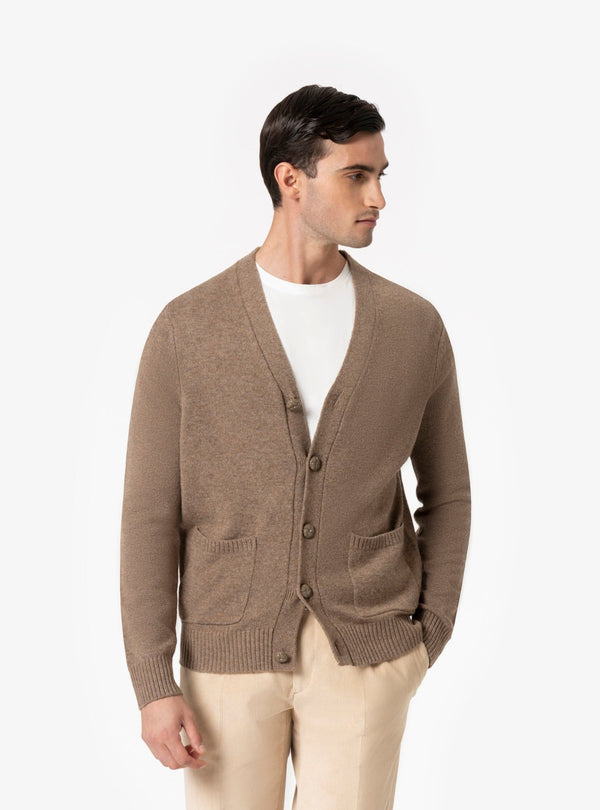 Forio – Cardigan Uomo in Misto Lana con Bottoni - Fusaro Antonio dal 1893 - Fusaro Antonio