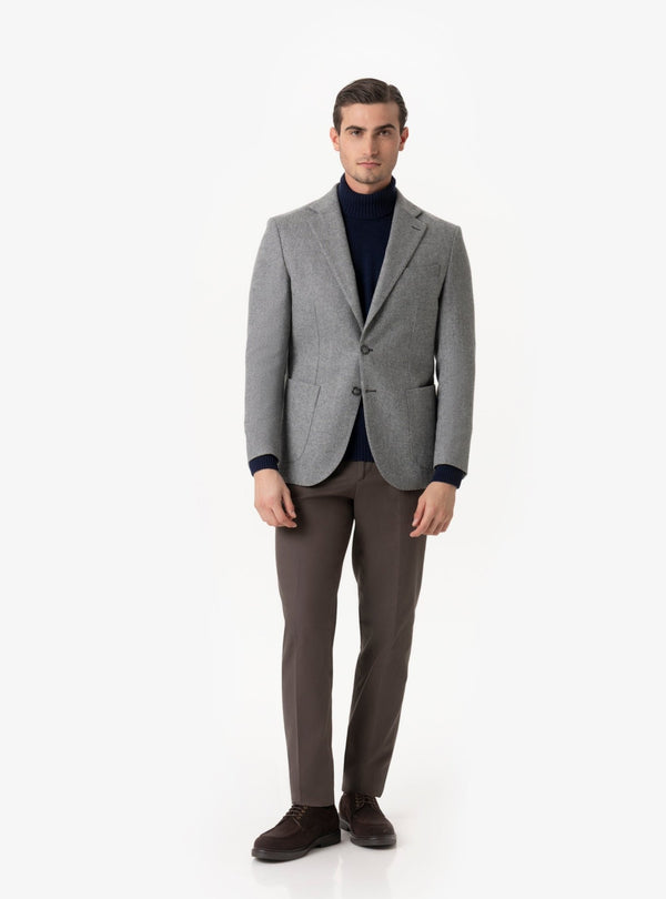 Forni – Giacca Uomo in Lana Resca Spigata - Fusaro Antonio dal 1893 - Fusaro Antonio