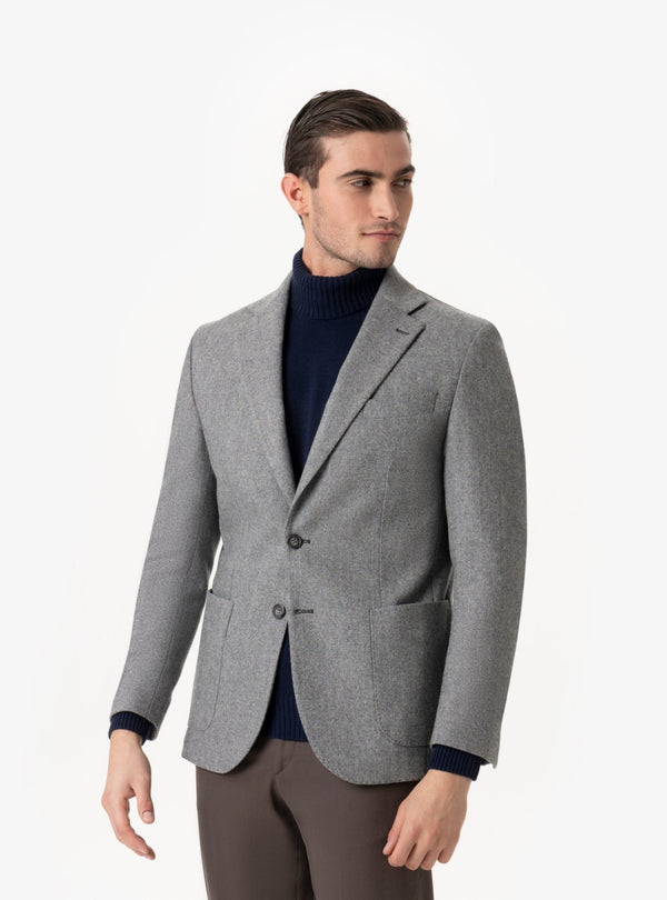 Forni – Giacca Uomo in Lana Resca Spigata - Fusaro Antonio dal 1893 - Fusaro Antonio