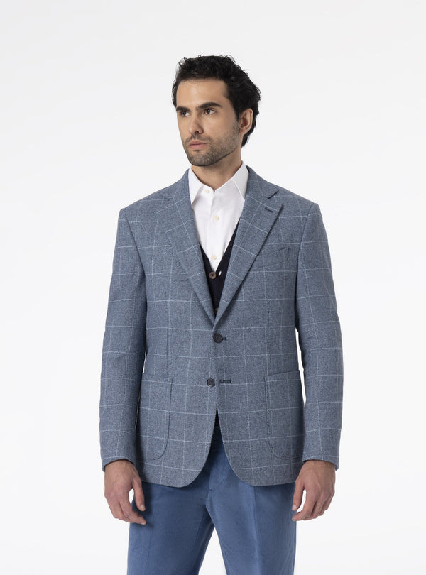 Giacca a quadri in Lana - Cardiff - Fusaro Antonio dal 1893 - Fusaro Antonio