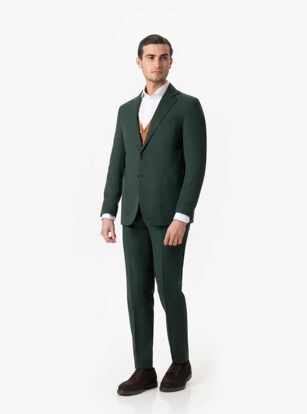 Giacca Ischia in Lana – Monopetto Uomo Sartoriale con Tasche a Toppa - Fusaro Antonio dal 1893 - Fusaro Antonio