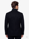 Giacca uomo monopetto twill con bavero impunturato grigio - Fusaro Antonio dal 1893 - Fusaro Antonio