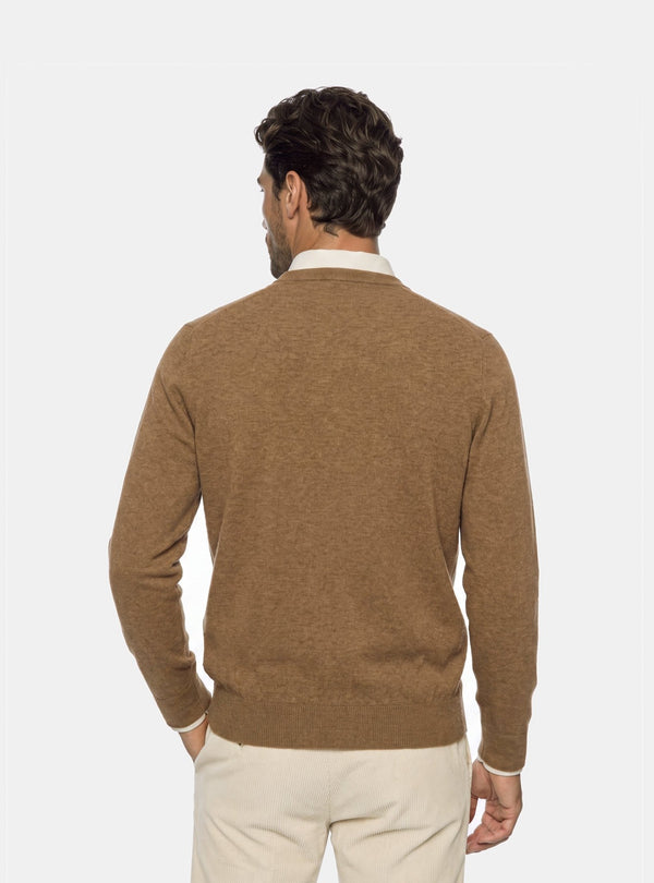 Girocollo Uomo in Lana e Cashmere - Fusaro Antonio dal 1893 - Fusaro Antonio