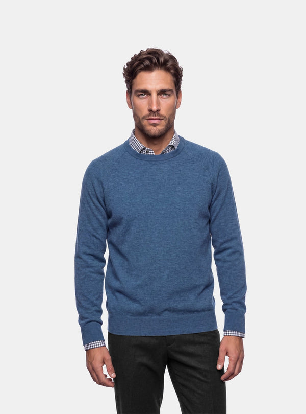 Girocollo Uomo in Lana e Cashmere - Fusaro Antonio dal 1893 - Fusaro Antonio