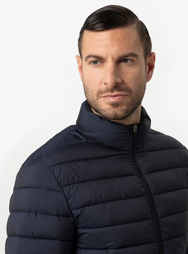 Giubbino Piumino Uomo Nylon Ultraleggero Beige, Navy e Nero Primavera/Estate - Fusaro Antonio dal 1893 - Fusaro Antonio