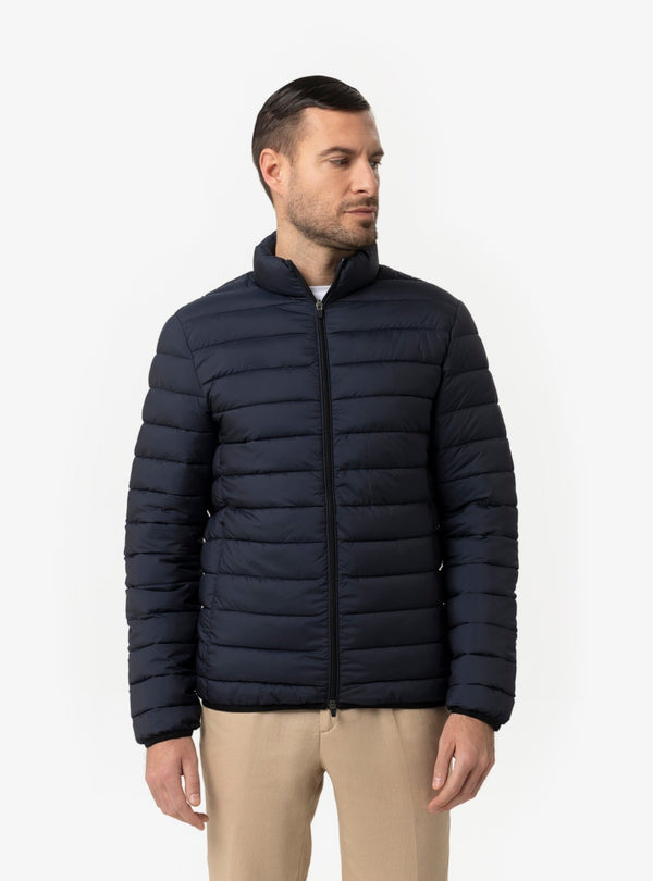 Giubbino Piumino Uomo Nylon Ultraleggero Beige, Navy e Nero Primavera/Estate - Fusaro Antonio dal 1893 - Fusaro Antonio