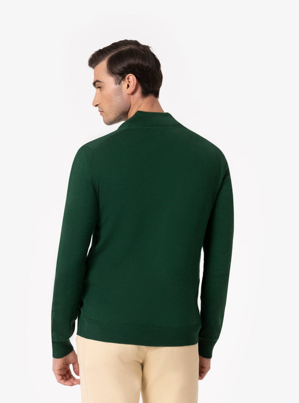 Gran Sasso – Maglia Uomo con Zip in Lana Merino - Fusaro Antonio dal 1893 - Fusaro Antonio