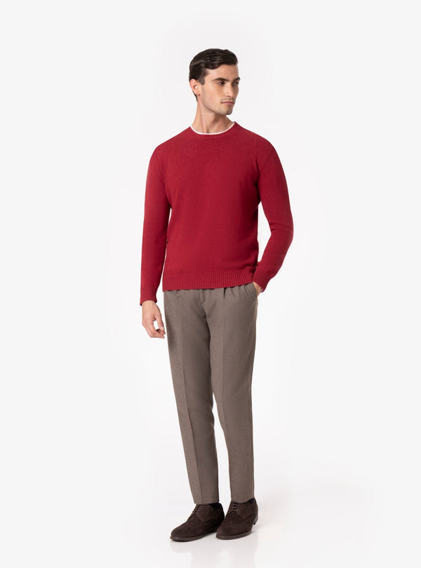 Laurino – Maglia Uomo Girocollo in Lana e Cashmere - Fusaro Antonio dal 1893 - Fusaro Antonio