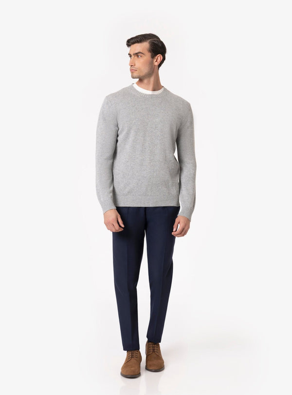 Laurino – Maglia Uomo Girocollo in Lana e Cashmere - Fusaro Antonio dal 1893 - Fusaro Antonio