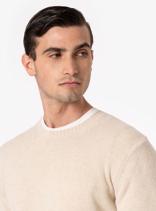 Laurino – Maglia Uomo Girocollo in Lana e Cashmere - Fusaro Antonio dal 1893 - Fusaro Antonio