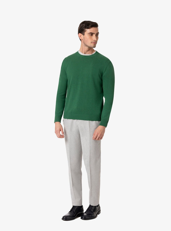 Laurino – Maglia Uomo Girocollo in Lana e Cashmere - Fusaro Antonio dal 1893 - Fusaro Antonio