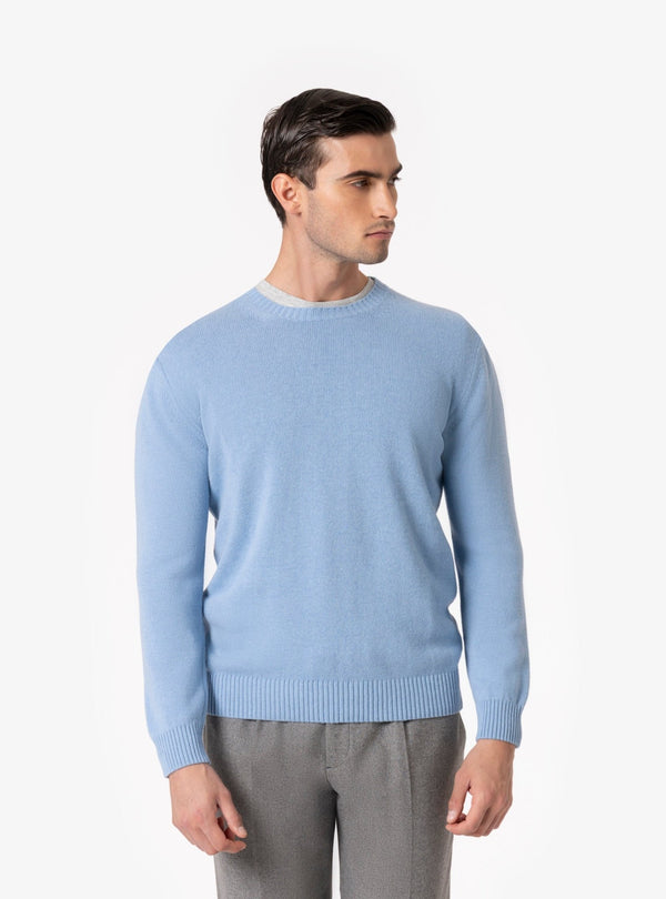 Laurino – Maglia Uomo Girocollo in Lana e Cashmere - Fusaro Antonio dal 1893 - Fusaro Antonio