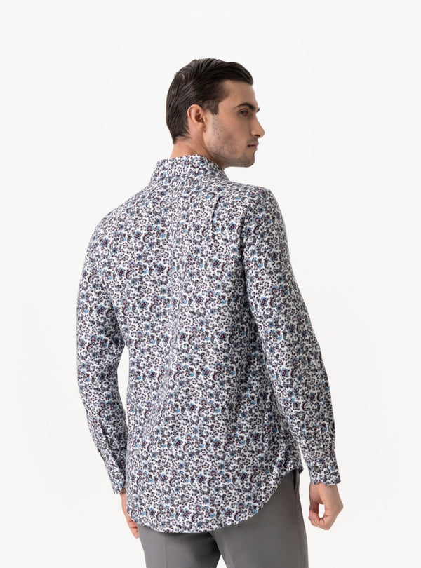 Lucania - Camicia in Flanella Collo Francese | Calore e Stile per l’Inverno - Fusaro Antonio dal 1893 - Fusaro Antonio