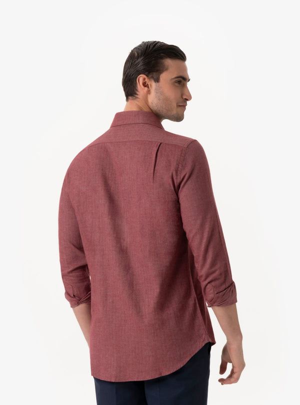 Lucania - Camicia in Flanella Collo Francese | Calore e Stile per l’Inverno - Fusaro Antonio dal 1893 - Fusaro Antonio