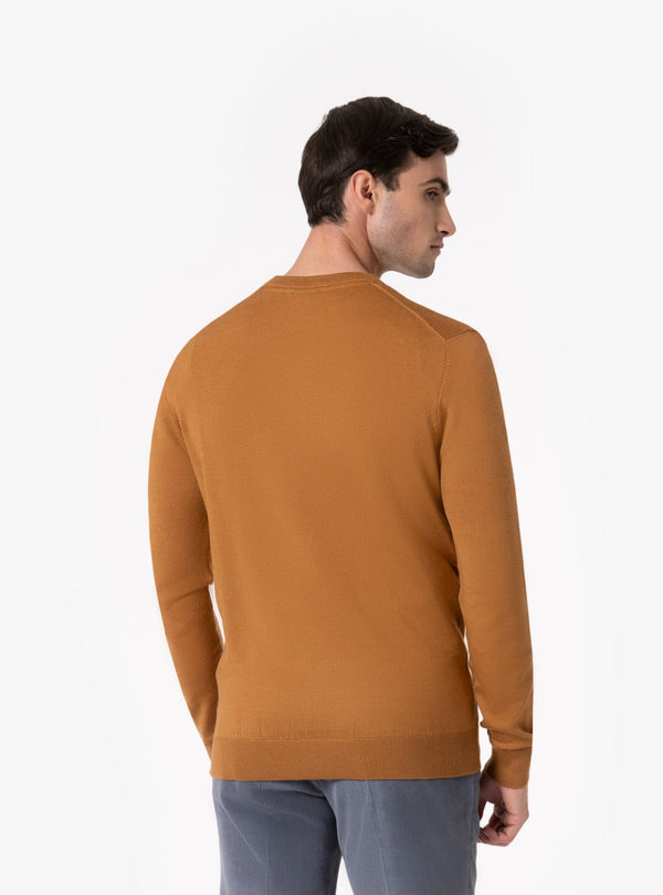 Luserna – Maglia Girocollo Uomo in Lana Merinos - Fusaro Antonio dal 1893 - Fusaro Antonio