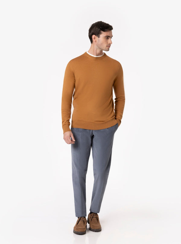 Luserna – Maglia Girocollo Uomo in Lana Merinos - Fusaro Antonio dal 1893 - Fusaro Antonio