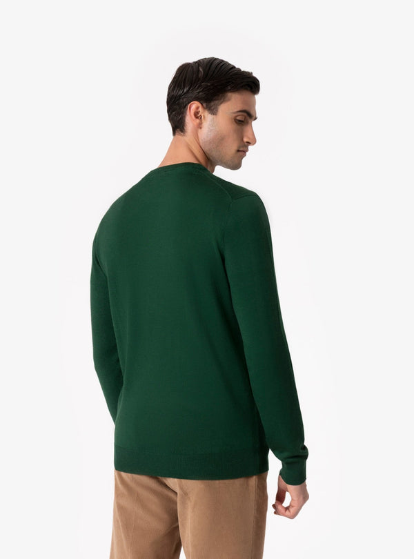 Luserna – Maglia Girocollo Uomo in Lana Merinos - Fusaro Antonio dal 1893 - Fusaro Antonio