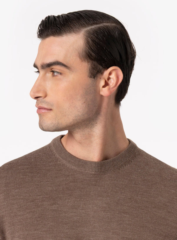 Luserna – Maglia Girocollo Uomo in Lana Merinos - Fusaro Antonio dal 1893 - Fusaro Antonio