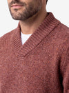 Maglia collo sciallato Neps con effetto mélange visivo - Fusaro Antonio dal 1893 - Fusaro Antonio