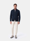 Maglia Full-Zip Uomo in Cotone Misto Cashmere - Fusaro Antonio dal 1893 - Fusaro Antonio