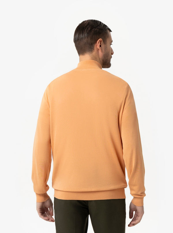 Maglia Mezza Zip Uomo in Cotone - Fusaro Antonio dal 1893 - Fusaro Antonio