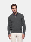 Maglia Mezza Zip Uomo in Misto Cashmere - Fusaro Antonio dal 1893 - Fusaro Antonio