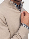 Maglia Mezza Zip Uomo in Misto Cashmere - Fusaro Antonio dal 1893 - Fusaro Antonio