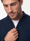 Maglia Mezza Zip Uomo in Misto Cashmere - Fusaro Antonio dal 1893 - Fusaro Antonio