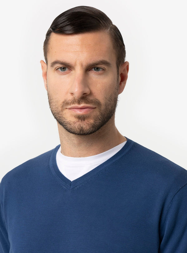 Maglia Scollo V Uomo in Cotone - Fusaro Antonio dal 1893 - Fusaro Antonio