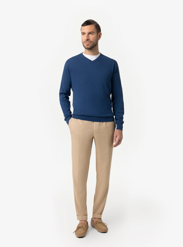 Maglia Scollo V Uomo in Cotone - Fusaro Antonio dal 1893 - Fusaro Antonio