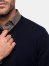Maglione Uomo Girocollo in Lana Merinos - Fusaro Antonio dal 1893 - Fusaro Antonio