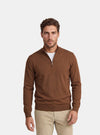 Maglione Uomo Mezza Zip in Lana Merinos - Fusaro Antonio dal 1893 - Fusaro Antonio