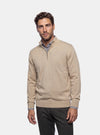 Maglione Uomo Mezza Zip in Lana Merinos - Fusaro Antonio dal 1893 - Fusaro Antonio