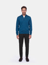 Maglione Uomo Mezza Zip in Lana Merinos - Fusaro Antonio dal 1893 - Fusaro Antonio
