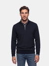 Maglione Uomo Mezza Zip in Lana Merinos - Fusaro Antonio dal 1893 - Fusaro Antonio