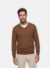 Maglione Uomo Scollo V in Lana Merinos - Fusaro Antonio dal 1893 - Fusaro Antonio