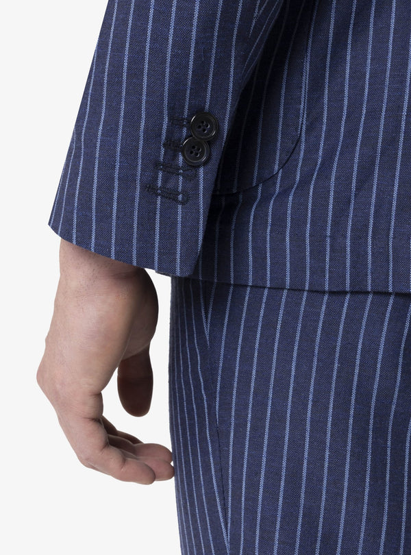 Mirra – Abito Gessato in Misto Lino - Fusaro Antonio dal 1893 - Fusaro Antonio