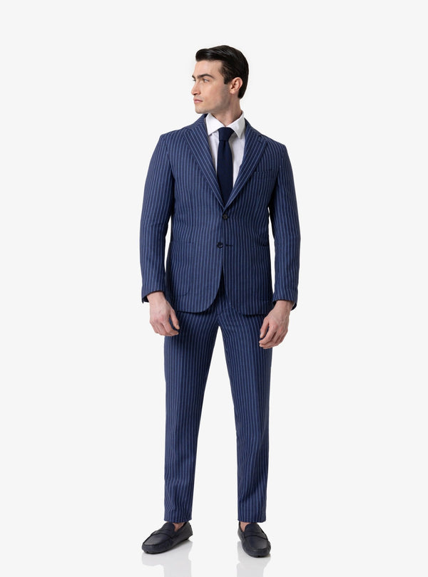 Mirra – Abito Gessato in Misto Lino - Fusaro Antonio dal 1893 - Fusaro Antonio