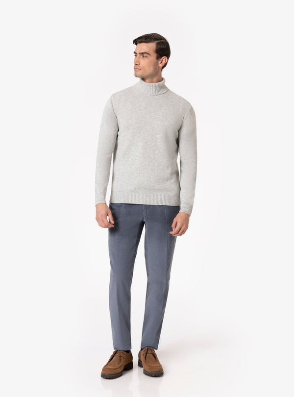 Neviera – Maglia Collo Alto Uomo in Lana e Cashmere - Fusaro Antonio dal 1893 - Fusaro Antonio