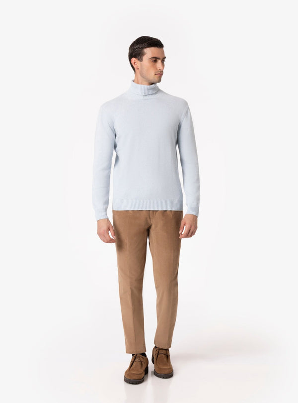 Neviera – Maglia Collo Alto Uomo in Lana e Cashmere - Fusaro Antonio dal 1893 - Fusaro Antonio