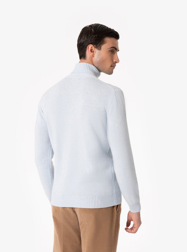 Neviera – Maglia Collo Alto Uomo in Lana e Cashmere - Fusaro Antonio dal 1893 - Fusaro Antonio