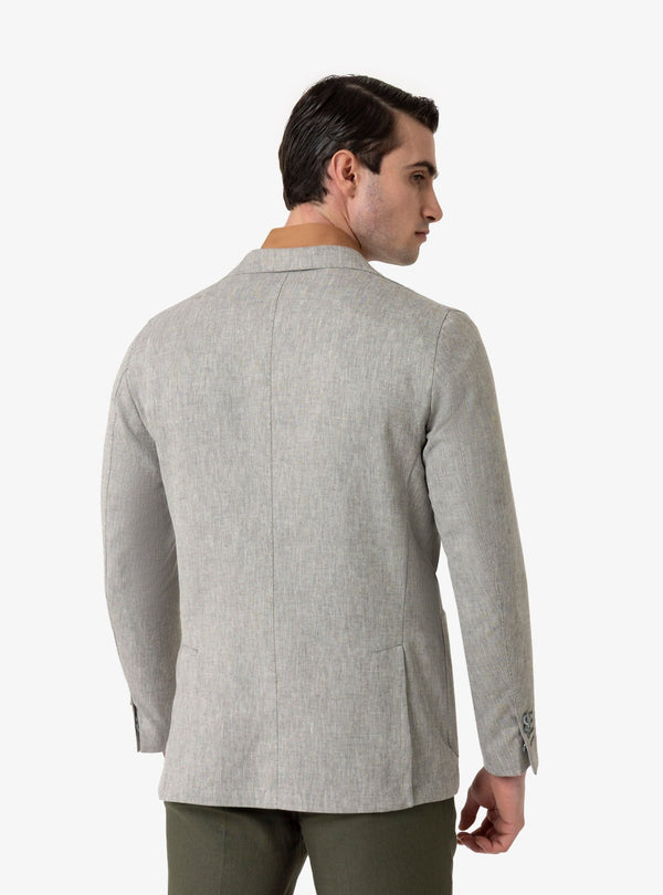 Nomad – Giacca Resca in Misto Lino - Fusaro Antonio dal 1893 - Fusaro Antonio