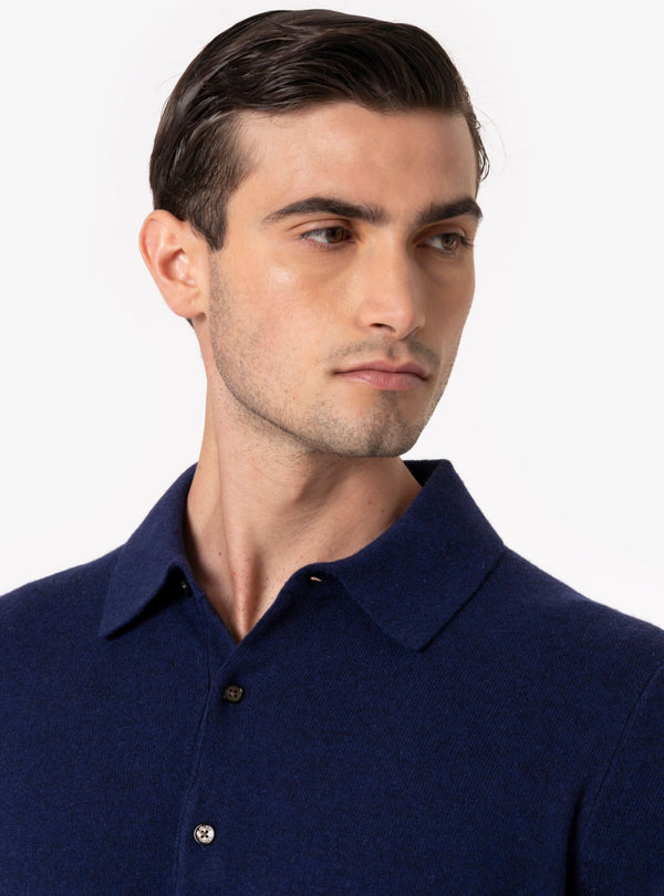 Ortisei – Maglia Polo Uomo in Lana e Cashmere - Fusaro Antonio dal 1893 - Fusaro Antonio