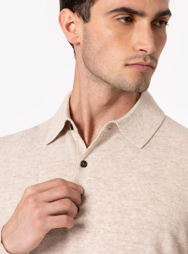 Ortisei – Maglia Polo Uomo in Lana e Cashmere - Fusaro Antonio dal 1893 - Fusaro Antonio