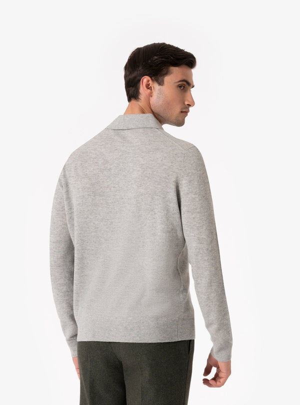 Ortisei – Maglia Polo Uomo in Lana e Cashmere - Fusaro Antonio dal 1893 - Fusaro Antonio